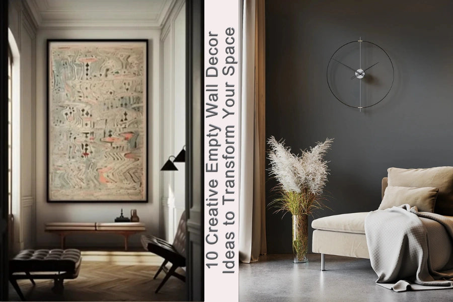 10 Creative Empty Wall Decor Ideas to Transform Your Space
