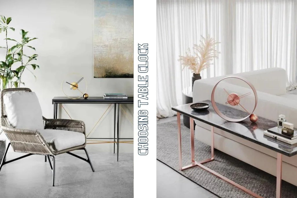How to Choose a Table Clock?