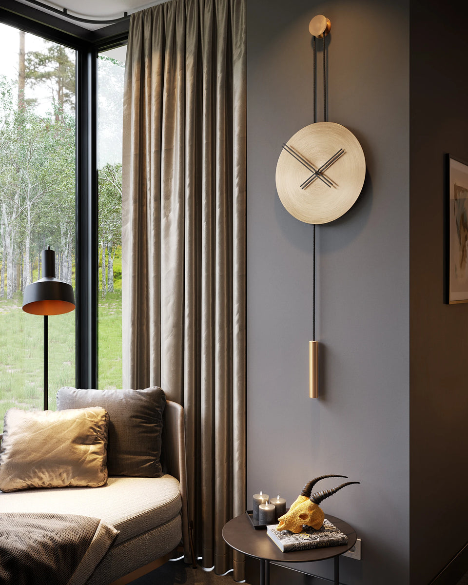 Minimalist Wall Clock, Decorative Wall Clock (Serenity) - Mclocks Store