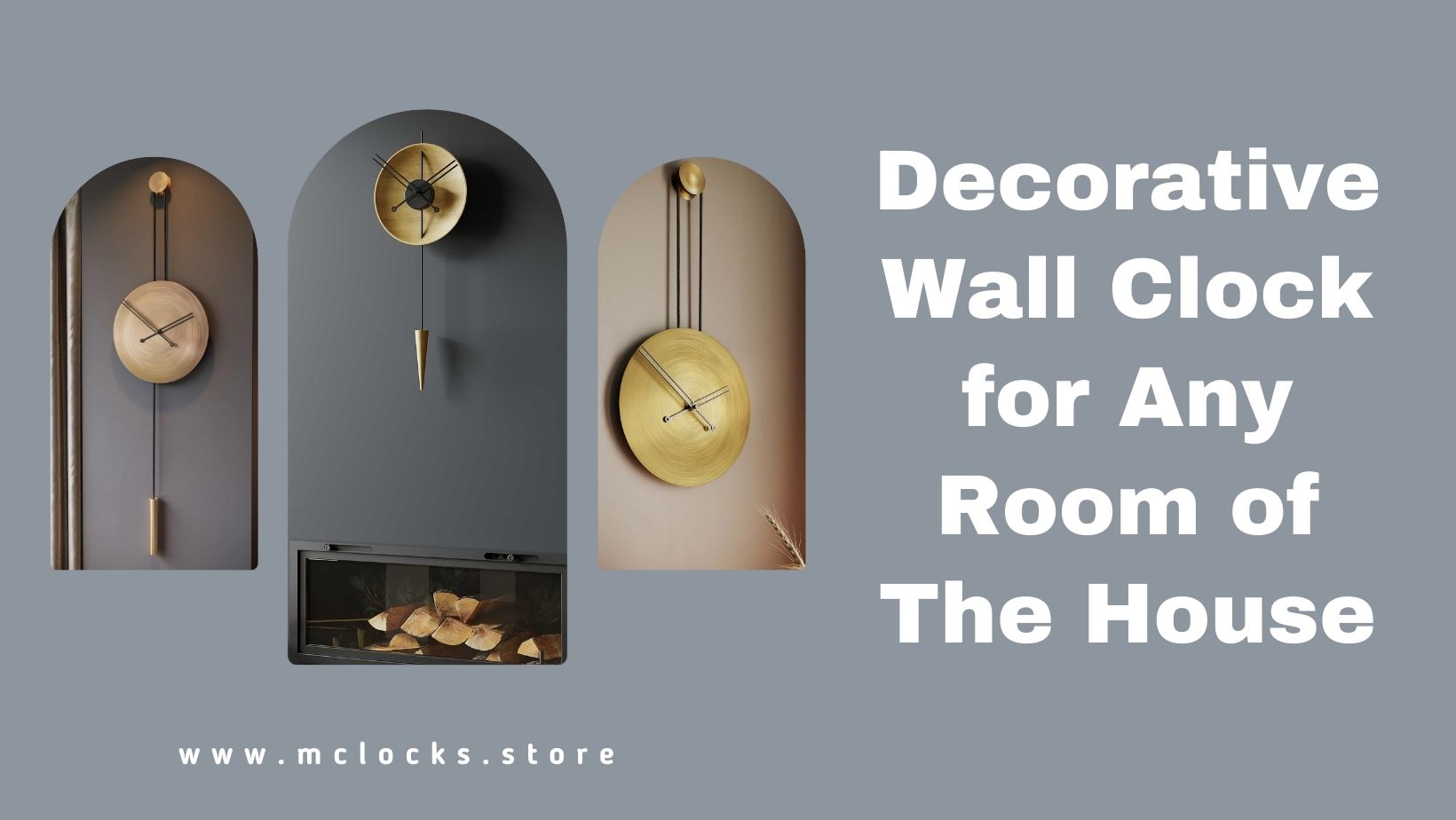 Decorative Wall Clock for Any Room of The House