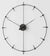 black decorative wall clocks massive 35 inches 