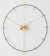 decorative wall clocks massive 35 inches 