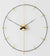 gold decorative wall clocks massive 35 inches 