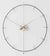 silver decorative wall clocks massive 35 inches 