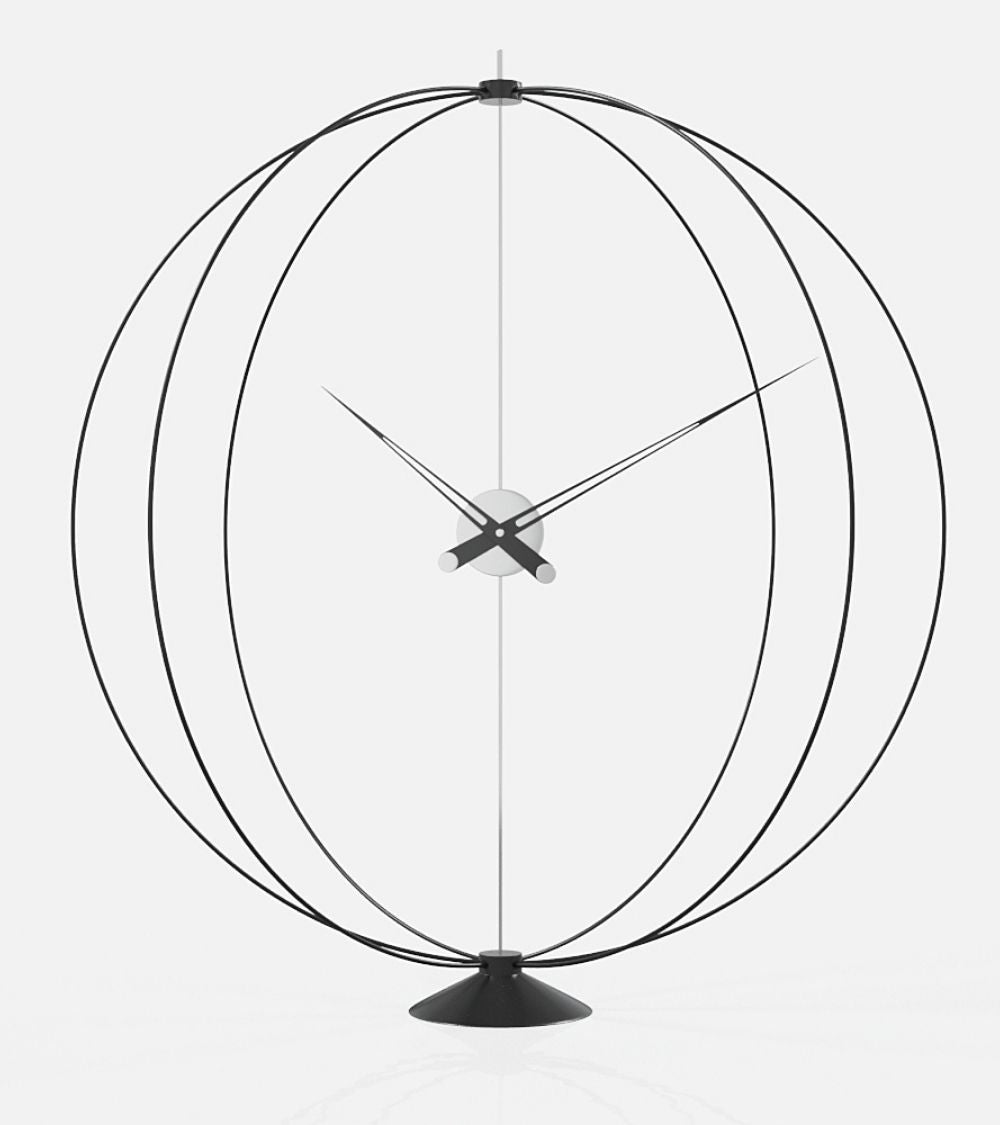 Stanfding Clock Floor Clock, Modern Free Standing Clocks (Atom 90) - Mclocks Store