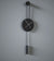 minimalist wall clock serenity 11 inches
