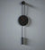buy minimalist wall clock serenity 17 inches