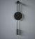 minimalist wall clock serenity 11 inches