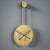 oversized luxury wall clock infinity 11 inches