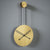 modern luxury wall clock infinity 11 inches