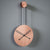 rosegold luxury wall clock infinity 11 inches