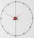 decorative wall clocks massive 35 inches 