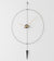 large wall clock decor pendulum plus 35 inches