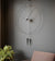 wall clock decor pendulum plus 35 inches