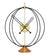 desk clock atom 16 inches price