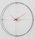 large wall clocks timeless red 